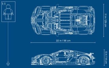 LEGO TECHNIC 42083 Bugatti Chiron для страстных любителей