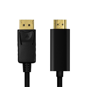 Кабель LogiLink CV0127, 2 м, черный