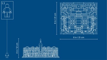 LEGO - АРХИТЕКТУРА - ТРАФАЛЬГАРСКАЯ ПЛОЩАДЬ - 21045