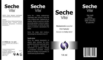 SECHE VITE Осушитель и отвердитель Top Coat 14 мл