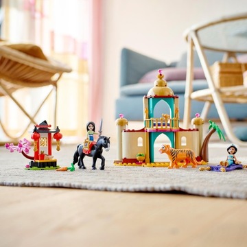 LEGO Disney 43208 Приключения Жасмин и Мулан