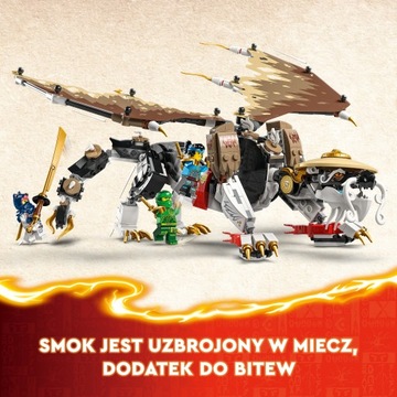 LEGO NINJAGO 71809 Повелитель драконов Эгалт