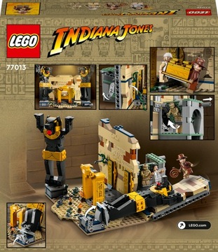 LEGO 77013 ИНДИАНА ДЖОНС ПОБЕГ ОТ ПРОПАДШИХ