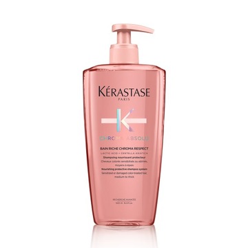 KERASTASE CHROMA ABSOL ОБОГАЧЕННАЯ ВАННА ДЛЯ ОКРАШЕННЫХ ВОЛОС 500 МЛ