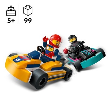 LEGO CITY 60400 КАРТЫ И ГОНОЧНИКИ