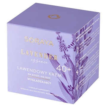 SORAYA Lavender 40+ krem wygładzający dzień/noc 50 ml 06.2024