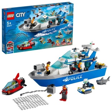 LEGO CITY POLICYJNA ŁÓDŹ PATROLOWA 60277 OUTLET