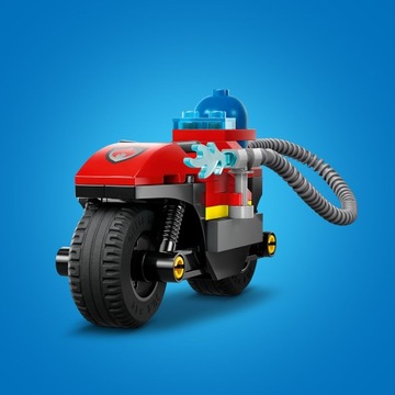 LEGO City 60410 Пожарный мотоцикл пожарно-спасательных служб 57 кубиков 4+