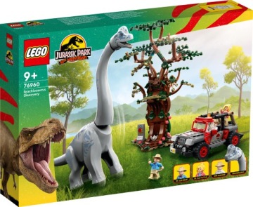 LEGO Jurassic World - Открытие брахиозавра (76960) +Сумка+Каталог 2024
