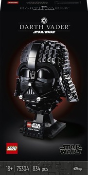 LEGO Star Wars 75304 Hełm Dartha Vadera USZKODZONE OPAKOWANIE