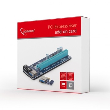 Адаптер SATA, USB, USB Type-A Gembird RC-PCIEX-01