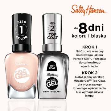 ГЕЛЬ-ЛАК ДЛЯ НОГТЕЙ SALLY HANSEN MIRACLE 187