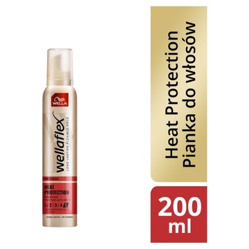 Wella Wellaflex 5 Термозащита мусс для волос 200 мл