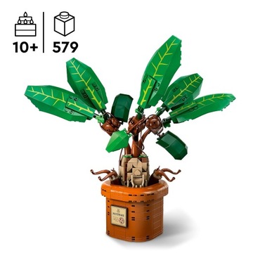 LEGO Harry Potter 76433 Mandragora klocki
