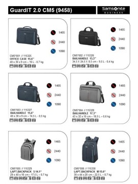 Сумка для ноутбука Samsonite CM5-09-003 15,6 дюйма