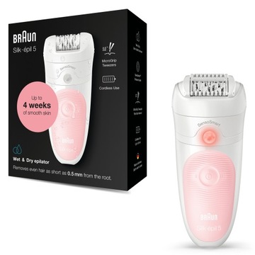 Depilator BRAUN Silk-Epil 5 SensoSmart na mokro i sucho