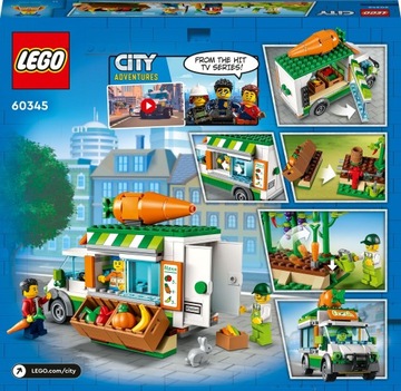 LEGO City №60345 РЫНОЧНЫЙ ФУРГОН — НОВИНКА!!