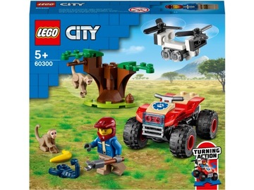 LEGO City 60300 Quad ratowników dzikich zwierząt