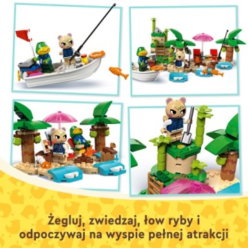 LEGO Game 77048 LEGO Animal Crossing Круиз по острову Каппэн