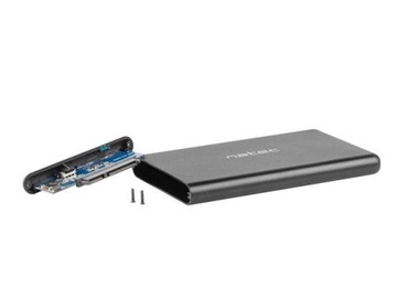Natec Rhino-C 2,5 дюйма SATA, черный, USB 3.0, тип C