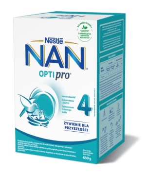 NAN OPTIPRO 4 Продукт на основі молока для маленьких дітей 650 г