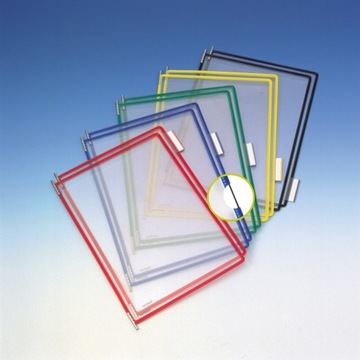 Презентационные панели TARIFOLD А4, микс цветов, 10 шт.