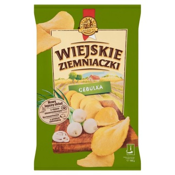 CHIPSY WIEJSKIE ZIEMNIACZKI CEBULKA CZIPSY POLSKE