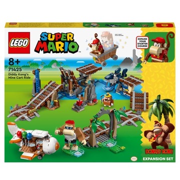 Поездка LEGO Super Mario Diddy в повозке