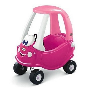 Little Tikes COZY Coupe KRÓLEWNY Jeździk Pchacz 630750 Samochód ATESTY AUTO