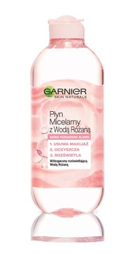 GARNIER МИЦЕЛЛЯРНАЯ ЖИДКОСТЬ 400МЛ С РОЗОВОЙ ВОДОЙ