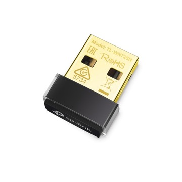 Сетевая карта TP-Link TL-WN725N 150 Мбит/с nano USB