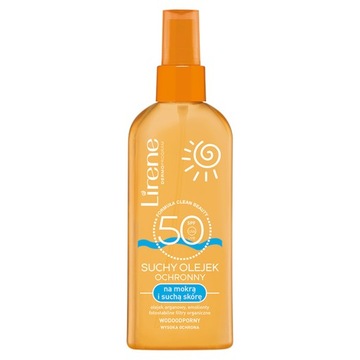 Lirene Sun Dry Oil для сухой и влажной кожи SPF50 150мл