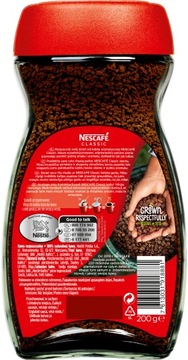 Кофе Nescafe Classic растворимый молотый 200 г