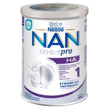 NAN ExpertPro HA1 Молоко стартове для немовлят 0-6 міс. Nestle 2 шт. 400 г