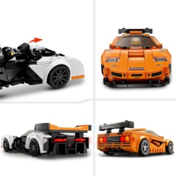 LEGO 76918 Speed Champions: McLaren Solus GT и McLaren F1 LM