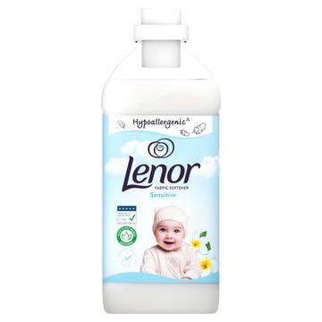 Płyn do płukania Lenor Sensitive zmiękczający hipoalergiczny 1230 ml