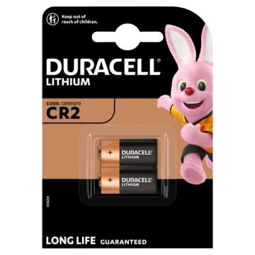 Литиевые батарейки CR2 DURACELL (2 шт.)