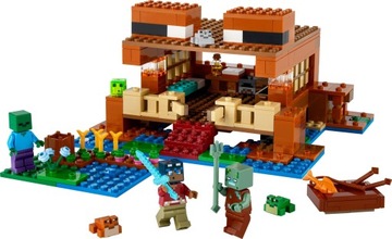LEGO MINECRAFT 21256 ДОМ-ЛЯГУШКА ДОМ-ЛЯГУШКА MINECRAFT