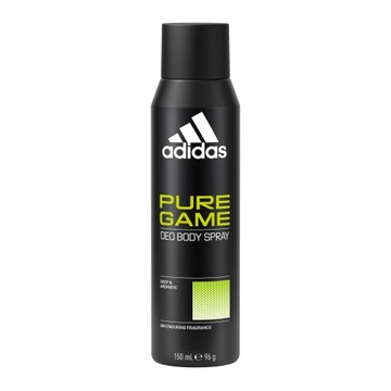 ADIDAS MEN ДЕО СПРЕЙ 150 МЛ PURE GAME
