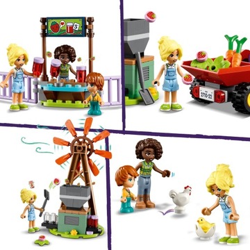 LEGO Friends 42617 Приют для животных Трактор Ветряная мельница 489 кубиков 6+