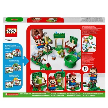 LEGO Super Mario 71406 Дополнительный набор «Подарочный домик Йоши»