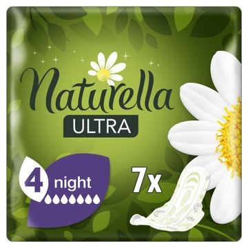 Podpaski Naturella Ultra Night ze skrzydełkami x7