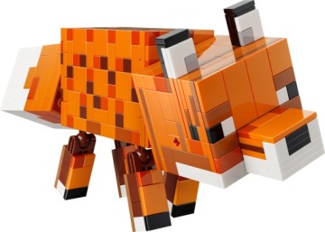 LEGO MINECRAFT 21588 Большая фигура ЛИС ОРИГИНАЛЬНЫЕ КЛЮЧИ