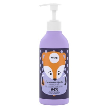Żel dla dzieci Pomarańcza i Jabłko YOPE 400 ml