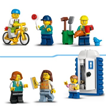 LEGO CITY 60335 ЖЕЛЕЗНОДОРОЖНЫЙ ВОКЗАЛ