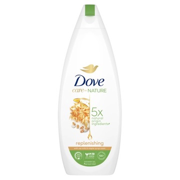 Dove 600ml REPLENISHING żel pod prysznic with oat milk & maple syrup scent