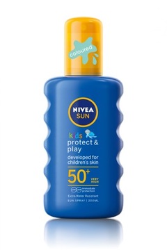 NIVEA SUN Nawilżający spray ochronny na słońce dla dzieci KIDS SPF 50 200ml