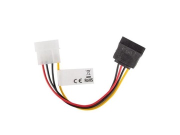 Кабель питания SATA (M)->SATA (F) 90 x2 15 см