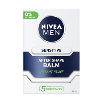 Nivea BALSAM SENSITIVE po goleniu 100ml BIAŁY