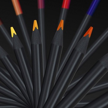 FABER-CASTELL BLACK EDITION Карандаши 12 цветов